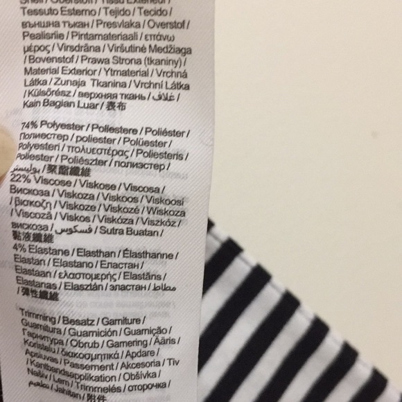 edc striped blazer (sz m) - Picture 8 of 9